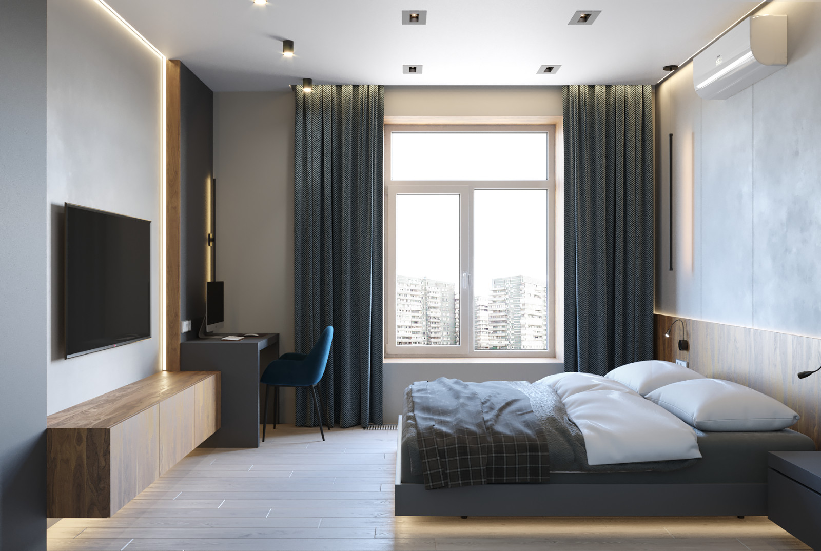 Проект кватиры в Москве 71 м2