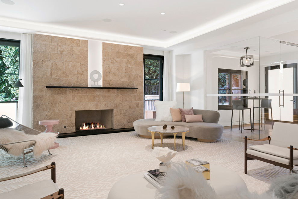 Newport Coast House - Contemporary - Living Room - Orange County - by ...