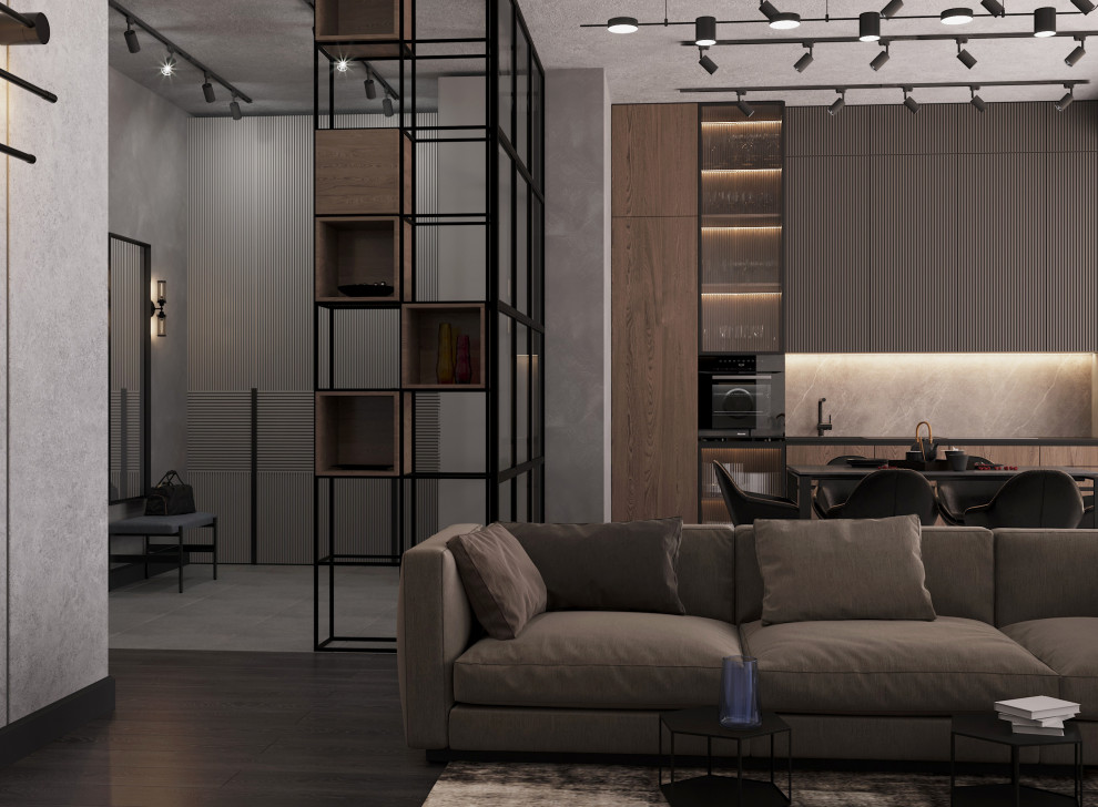 г. Москва, дизайн квартиры для холостяка