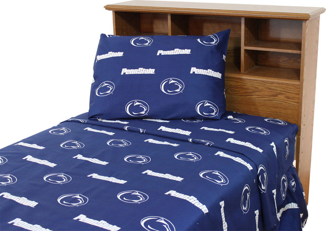 Penn State Nittany Lions Printed Sheet Set, Twin XL, Solid