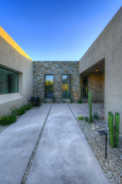 Sunset Ridge modern-traedgaard