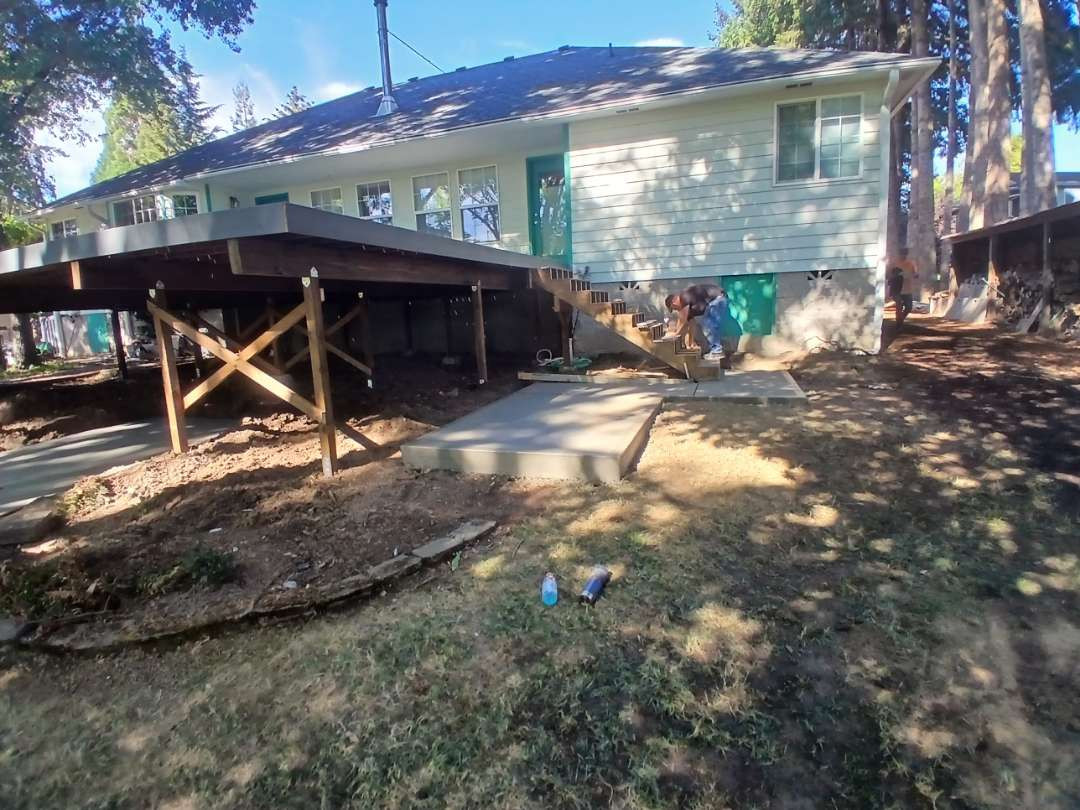River View Deck - In Progress