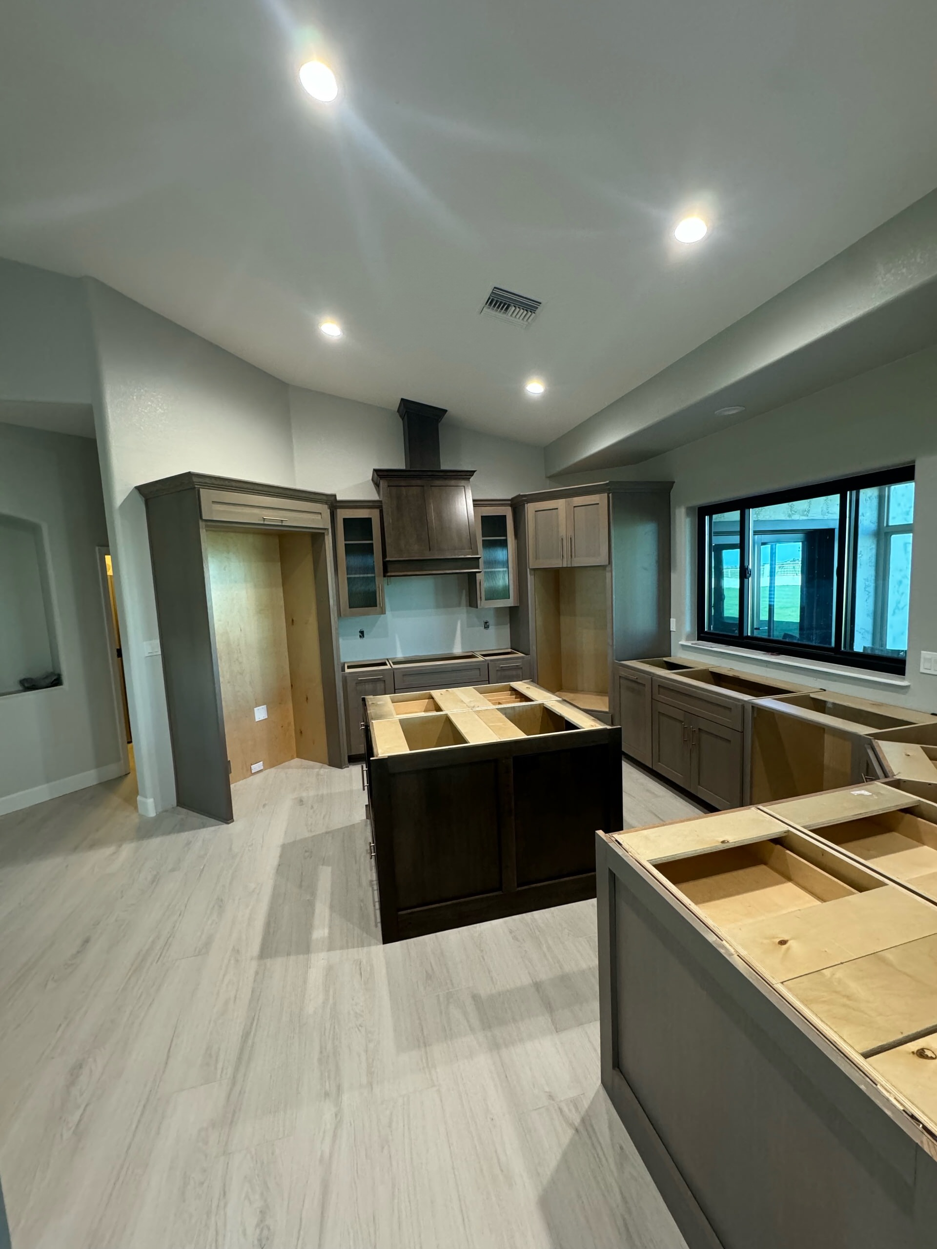 Custom Built Kitchen and Dry Bar
