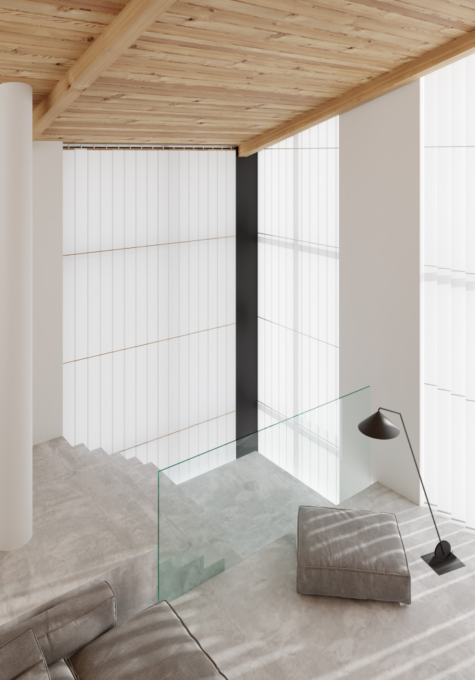 Дом с нестандартными окнами