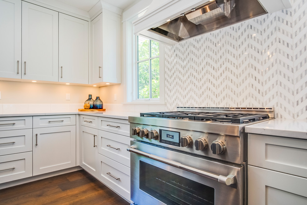 Transitional kitchen photo in Grand Rapids