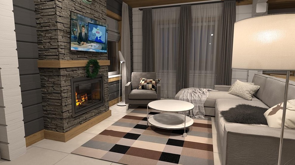 Коттедж в стиле Шале 2016