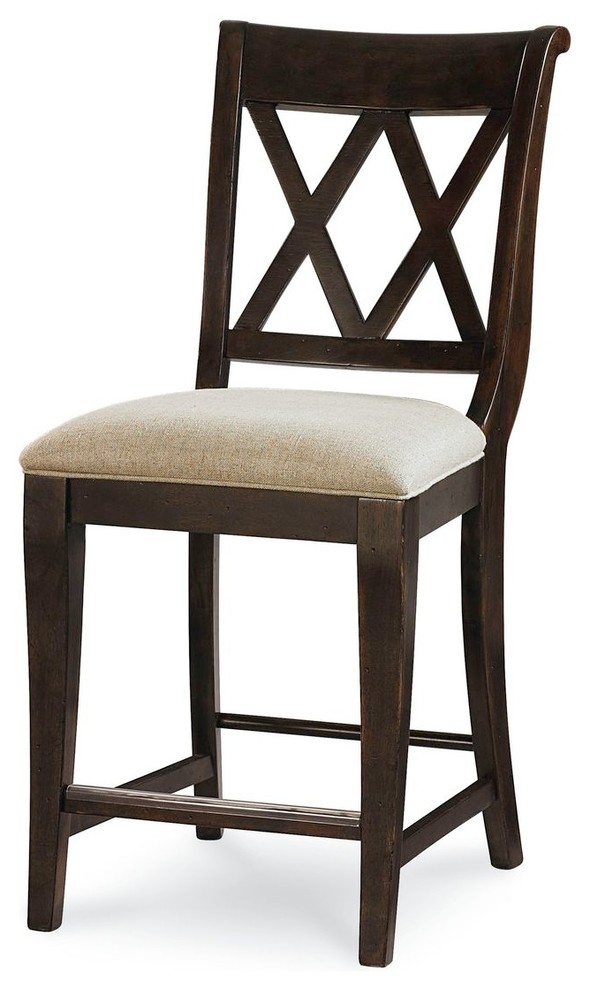 Legacy Classic Thatcher Pub Chairs, Set of 2 Transitional Bar Stools And Counter Stools by