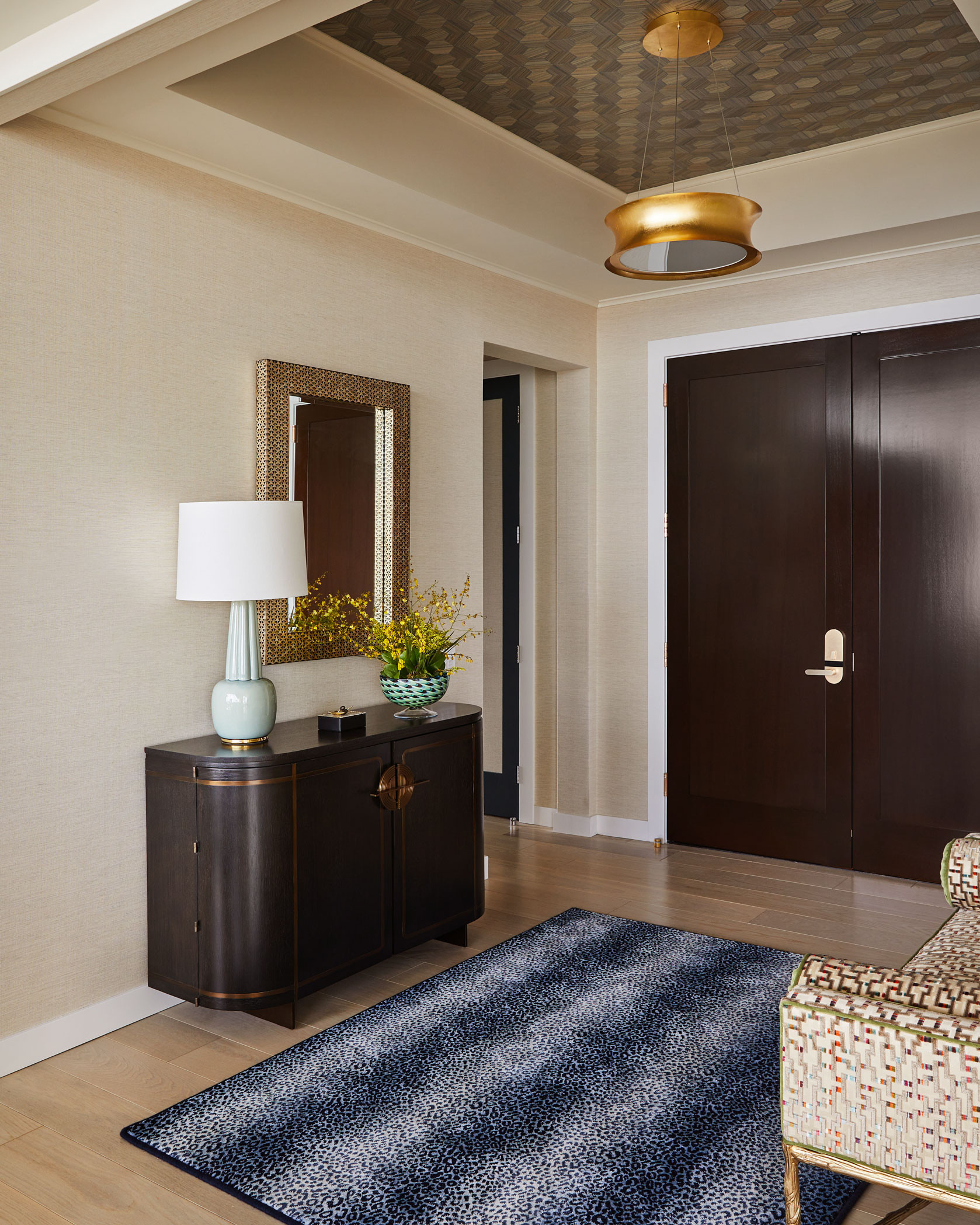 Houzz Foyer Modern Room Split Level Entryway Transformation Sima