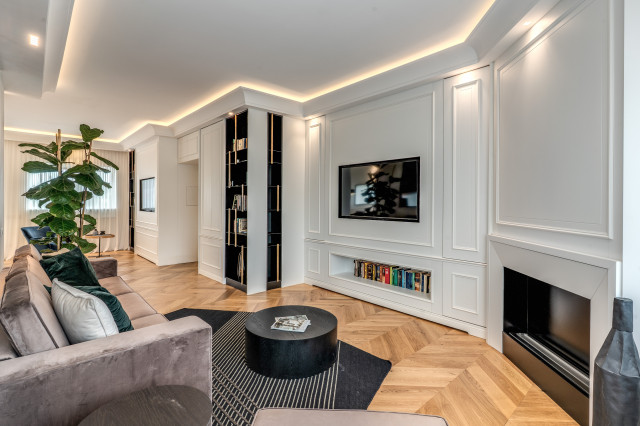 H. Elegant Apartment vardagsrum