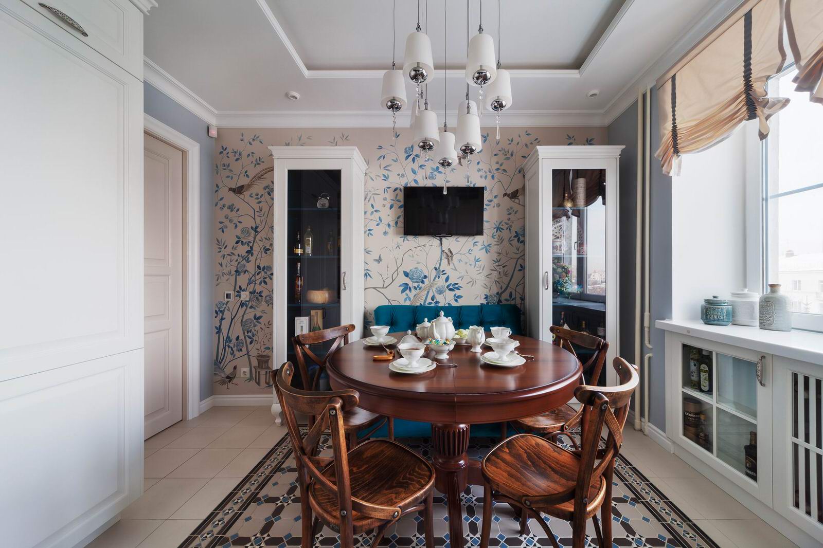 Интерьер квартиры на набережной в городе Екатеринбург