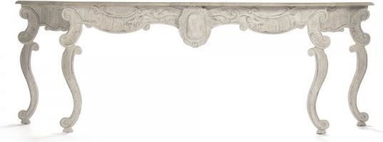 Console Table ABRAHAM Charcoal Elm