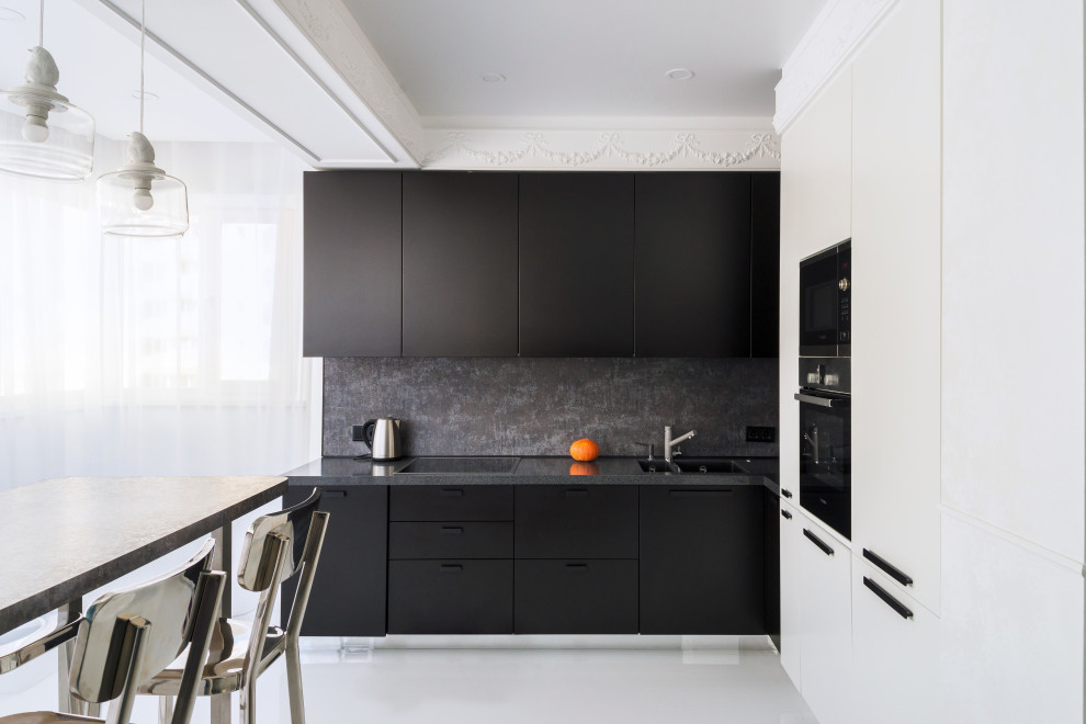 This is an example of a contemporary kitchen in Other.