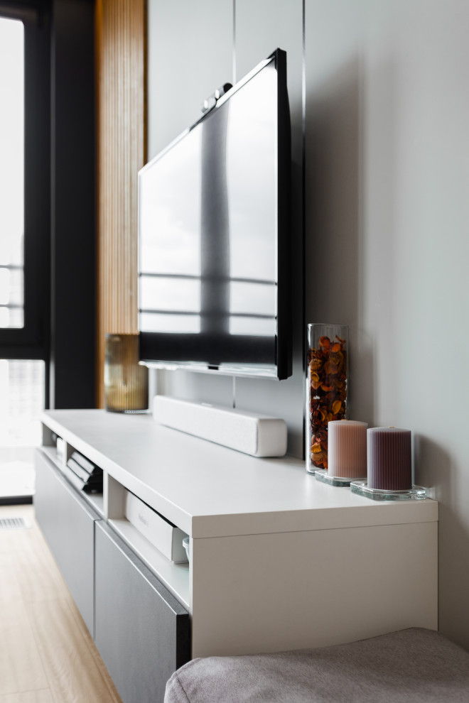 Сканди + лофт = уютная квартира для молодой семейной пары