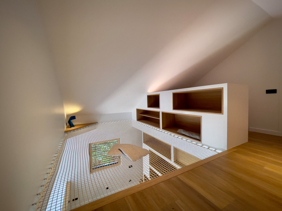 (En cours) Maison ossature bois mixte enduit, bardage bois
