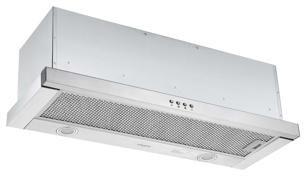 Forte Slideout Stainless Steel Range Hood Contemporary Range Hoods And Vents by Ancona