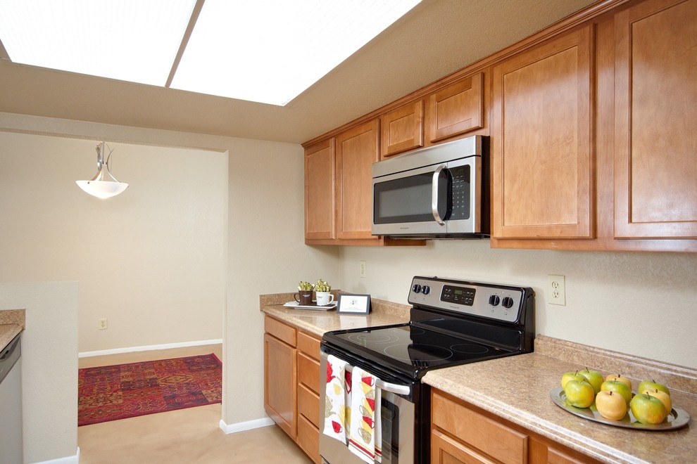 Example of a mountain style kitchen design in Phoenix