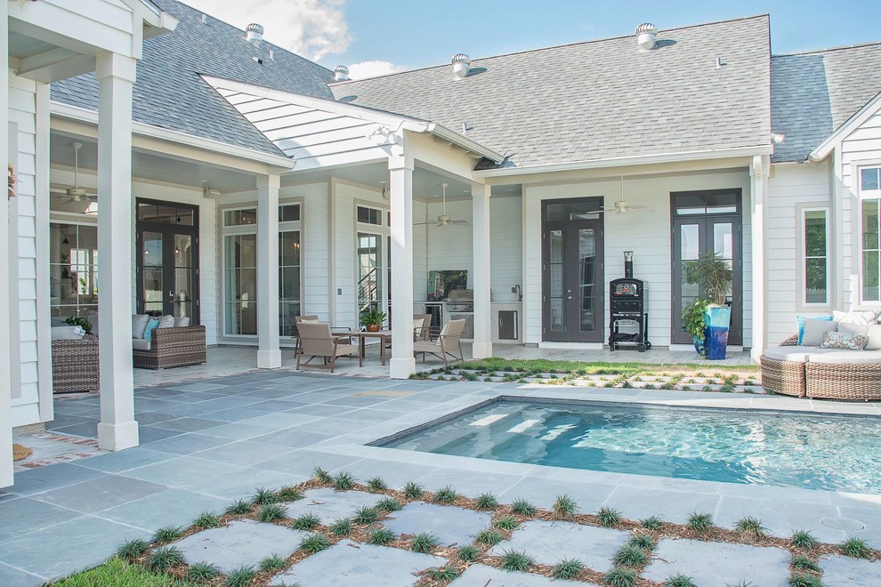 Inspiration for a timeless home design remodel in New Orleans