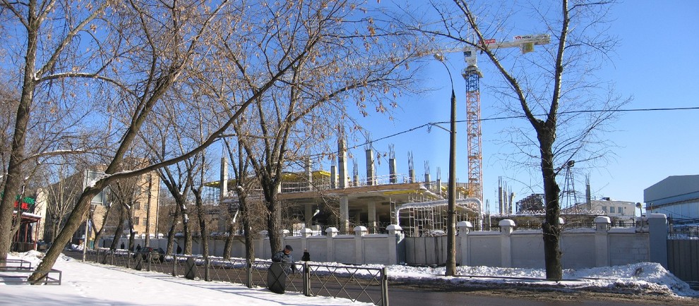 Дизайн фасадов. Проект интерьеров. ТК "Филион". Москва.