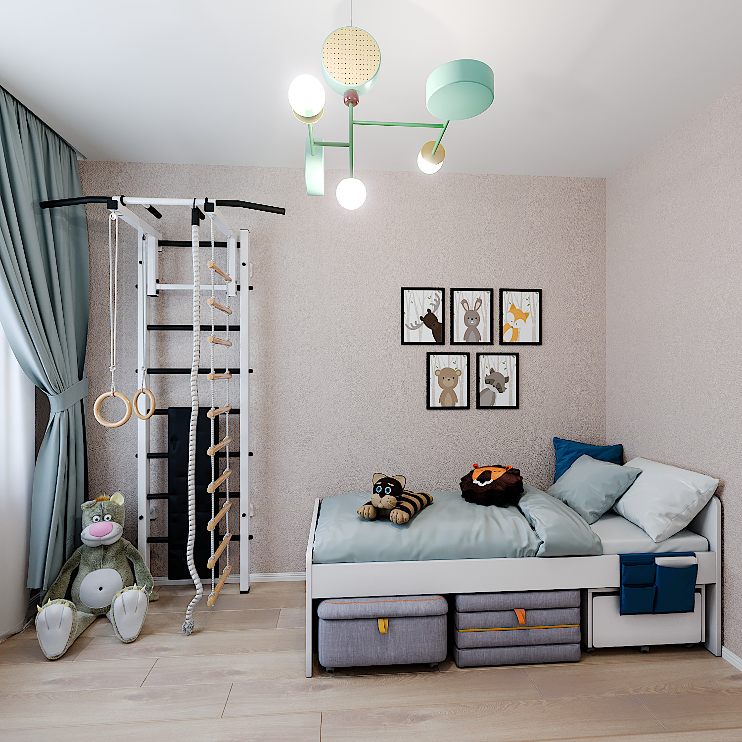 Дизайн 3-комнатной квартиры