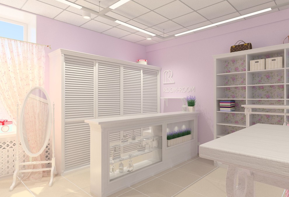 Интерьер шоурума женской одежды Room-Room, в ТЦ CITY HALL