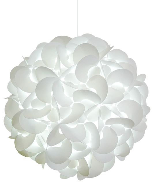 Deluxe Rounds Pendant Light Fixture Led Bulb Cool White Glow Deluxe Rounds Pendant Light Fixture