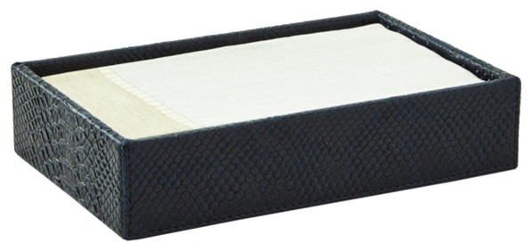 Python Guest Towel Tray, Midnight Blue