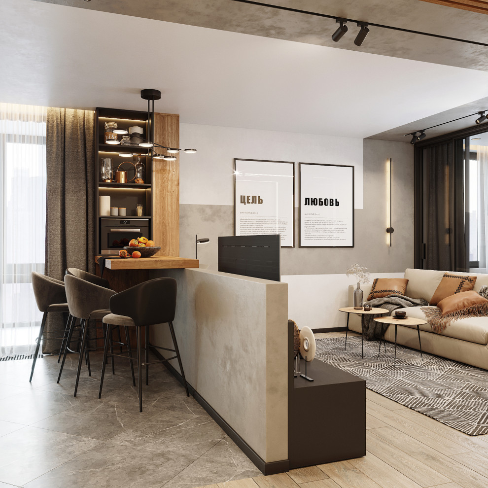 Кухня-гостиная