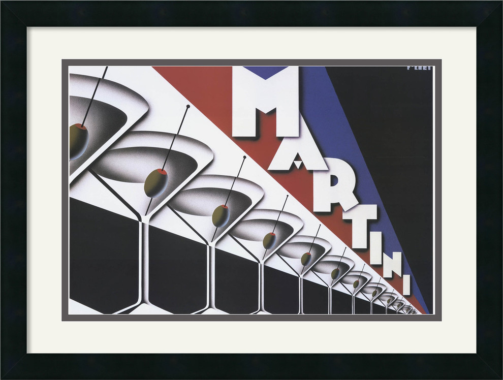 Martini Framed Print by Steve Forney
