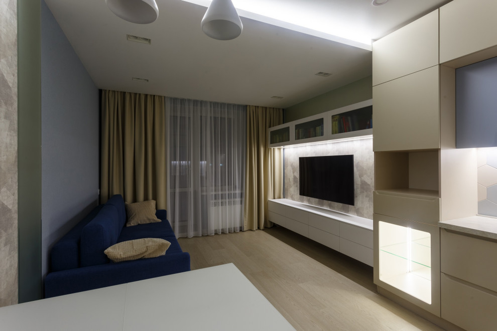 Капитальный ремонт 3-х комнатной квартиры, 85 м², "ЖК ЛОФТ"