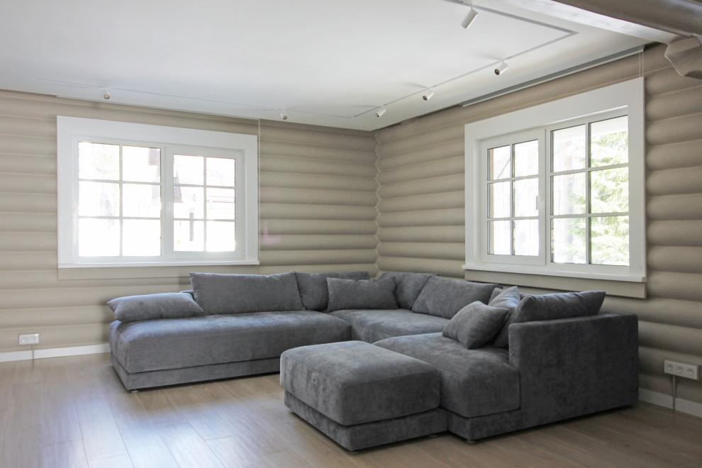 Срубовой коттедж в Рощино