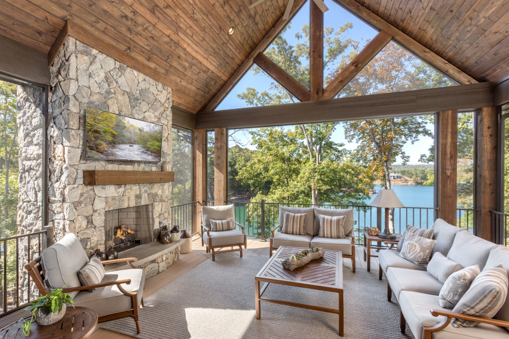 Keowee Springs - Rustic - Porch - Other - by ID Studio Interiors