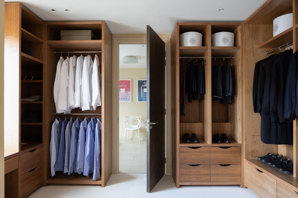 This is an example of a traditional wardrobe in London.
