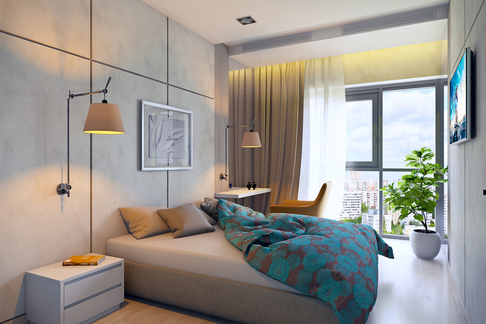 Квартира с нотками бирюзы