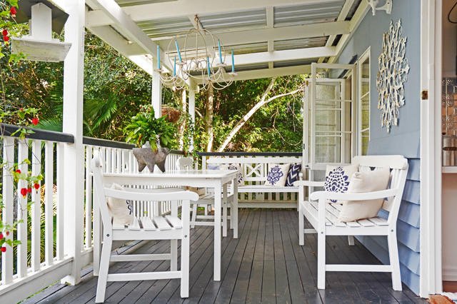 The Blacksmith's Cottage deck