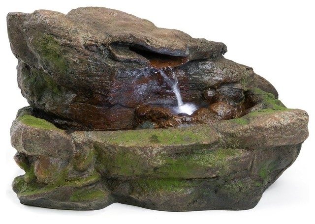 Water Fountain Rock Design Feature For Gardens And Patios Water Fountain Rock Design