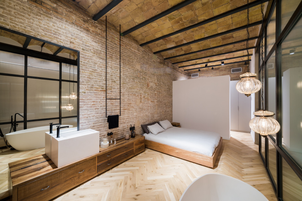 Industrial Schlafzimmer in Barcelona
