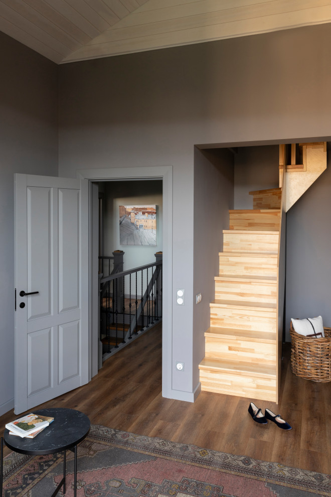 Публикация MYDECOR.RU. Двухуровневая квартира в Москве