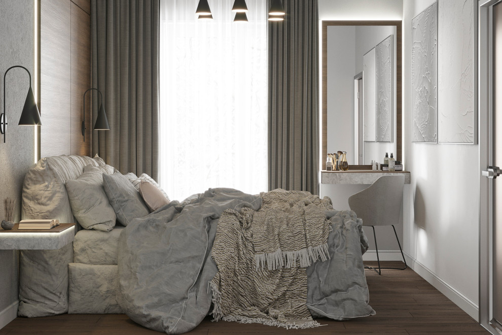 3d-визуализация спальни