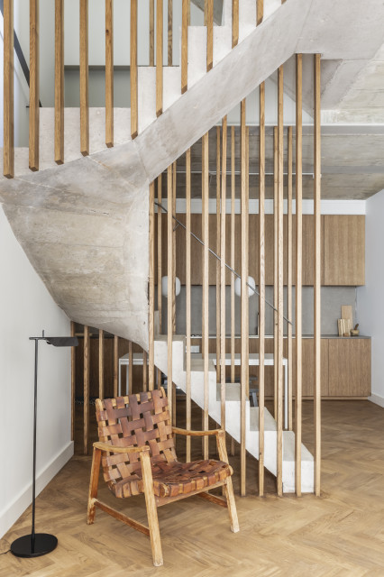 Sandbrook Road contemporain-escalier