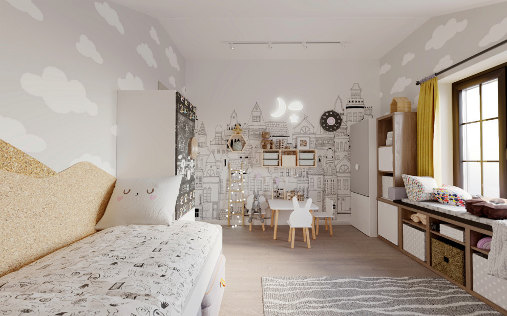 Детская в скандинавском стиле