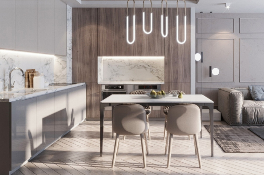 Современная большая квартира