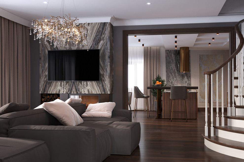 Дизайн-проект дома в Сазонках