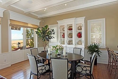 Design ideas for a dining room.