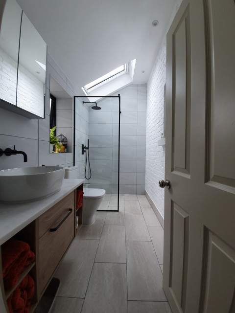 Southwood Road trendy-badevaerelse