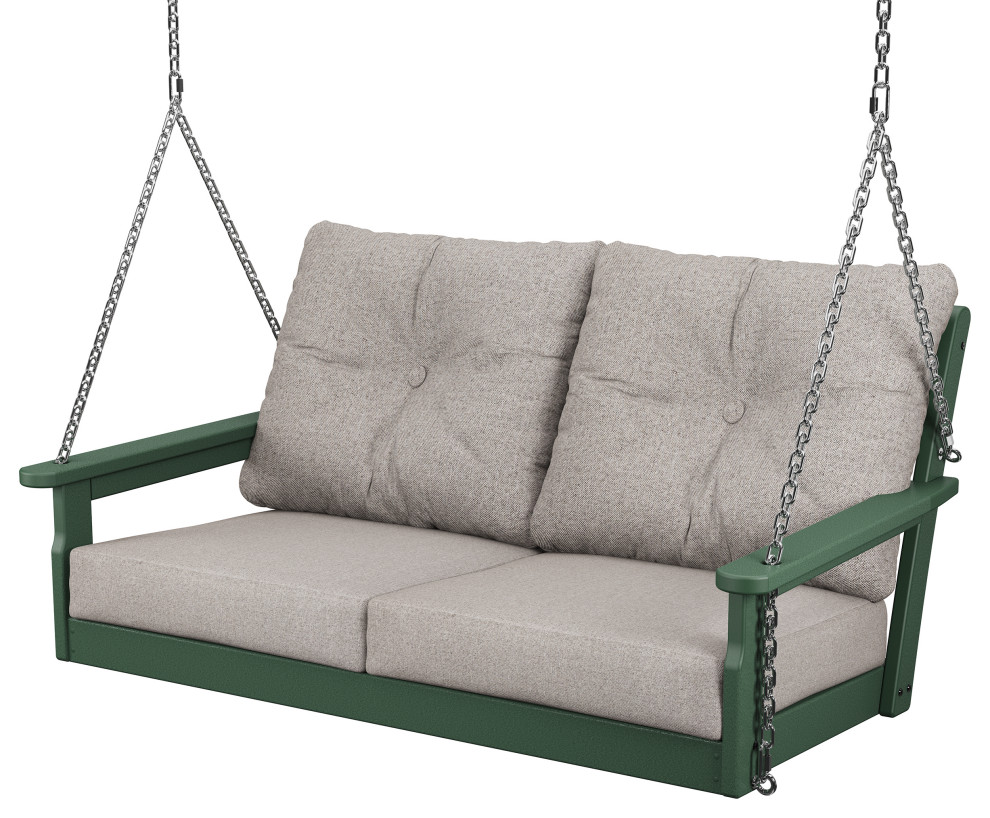replacement swing cushions with back