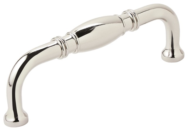 Granby Center Polished Nickel Cabinet Pull Traditional Cabinet