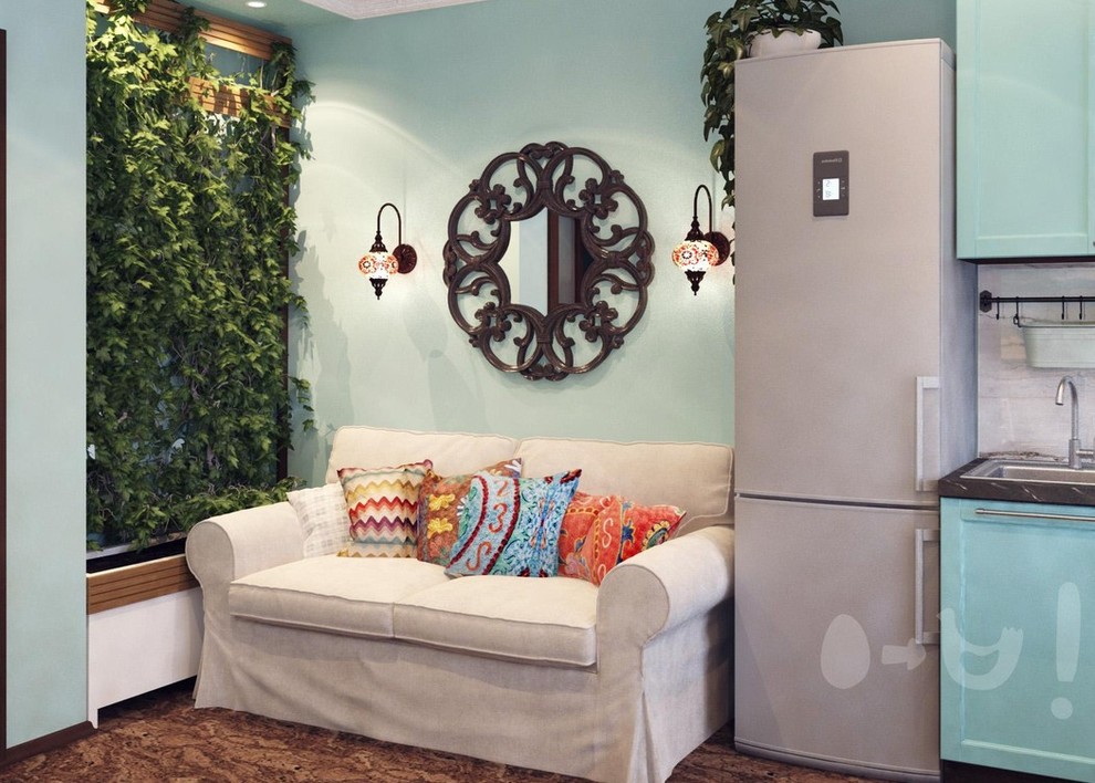 Квартира-студия в Средиземноморском стиле