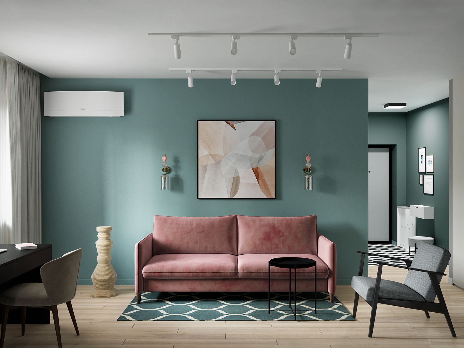 яркая квартира