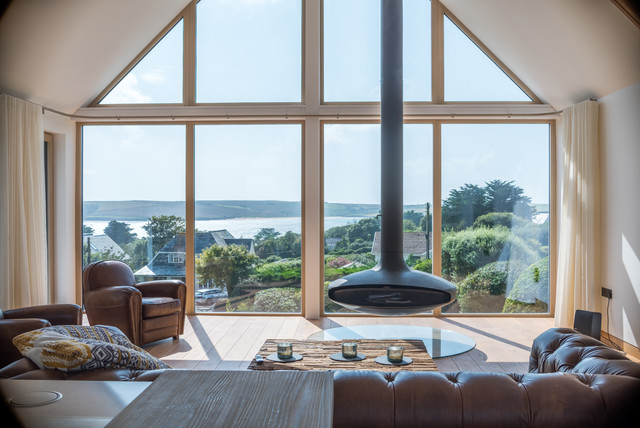 The Coppice, Trebetherick, Cornwall contemporary-living-room