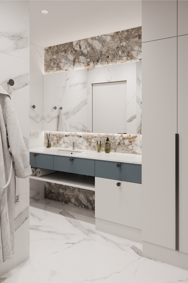 Квартира с современным интерьером для молодой семьи